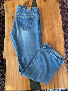 Y2K Old Navy Low Rise Boot Cut 100% Cotton Jeans Size 18